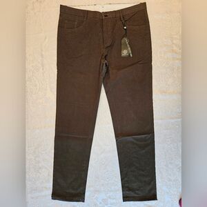 Classic Men's Cotton Army Green Chino Pants, Size 36, Snover, NWT